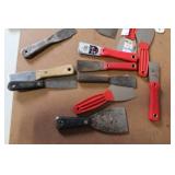 Collection of Hand Tools for Masonry and Drywall Work