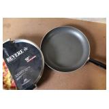 Kitchenware Lot with Cutting Board, 14 in Enterprise Skillet, and 12 in Revere Pan with Lid