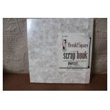 Scrapbook with Set of Spiral Notebooks and Writing Pads