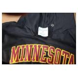 Champion Minnesota 2XL Black Hoodie Sweatshirt