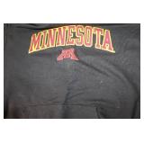 Champion Minnesota 2XL Black Hoodie Sweatshirt