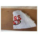 Majestic San Francisco 49ers XL Gray Hoodie Sweatshirt
