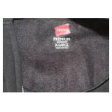 Hanes Premium Ecosmart X-Large Black Zip-Up Hoodie