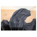 Hanes Premium Ecosmart X-Large Black Zip-Up Hoodie