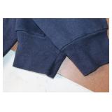 Set of 2 X-Large Navy Blue Raglan Crew Sweatshirts Tultex and Parall