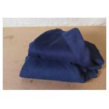 Set of 2 X-Large Navy Blue Raglan Crew Sweatshirts Tultex and Parall