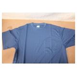 Haband Blue Short Sleeve Shirt Size Large