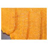 Collection of Knit Work Gloves, Fleece Gloves, Orange Beanie, and Neck Warmer