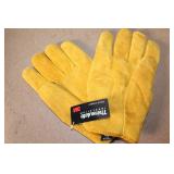 Lot of 3 Chore and Work Gloves Thinsulate and Boss Green Ape