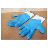Lot of 5 Pairs Work Gloves Assorted Styles and Colors