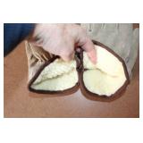 Set of 3 Pairs Leather Work Gloves Assorted Styles