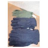 Set of 3 Pairs Winter Gloves Assorted Styles Including Waterproof
