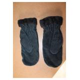 Set of 3 Insulated Winter Gloves and Mittens with Fleece and Thinsulate Linings