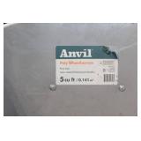 Anvil Poly Wheelbarrow with 5 cu ft Tray and Hardwood Handles