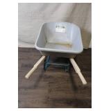 Anvil Poly Wheelbarrow with 5 cu ft Tray and Hardwood Handles