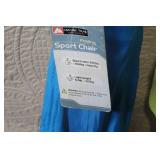 Pair of Ozark Trail Folding Sport Chairs with Carry Bags