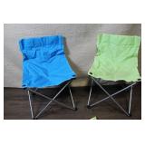 Pair of Ozark Trail Folding Sport Chairs with Carry Bags