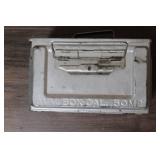 Metal Tool Box and Military Ammo Box with Tools