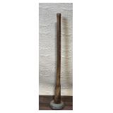 Vintage Cast Iron Tamper with Wooden Handle