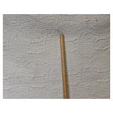 Set of 3 Push Brooms with Wooden Handles