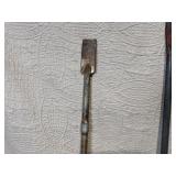 Set of 3 Heavy Duty Steel Pry Bars and Chisels