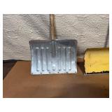 Pair of Heavy Duty Snow Shovels with Metal Blades