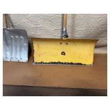 Pair of Heavy Duty Snow Shovels with Metal Blades