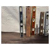 Collection of 6 Vintage and Modern Levels, Stanley and Sears