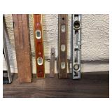 Collection of 6 Vintage and Modern Levels, Stanley and Sears