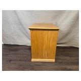 Oak 3-Drawer Nightstand by Thornwood