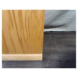Oak 3-Drawer Nightstand by Thornwood