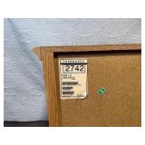 Oak 3-Drawer Nightstand by Thornwood