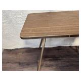 Vintage Folding Card Table and Step Stool Set