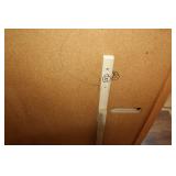 Oak Wood 9-Drawer Dresser with Decorative Mirror