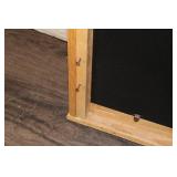 Oak Wood 9-Drawer Dresser with Decorative Mirror
