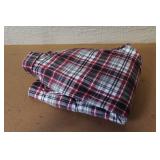 Sears Perma-Prest Quilted Plaid Shirt Jacket Size Large