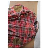 American Living XL Plaid Flannel Shirt with Elbow Patches