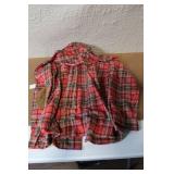 American Living XL Plaid Flannel Shirt with Elbow Patches