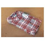 Fieldmaster XL Plaid Cotton Blend Long Sleeve Shirt Perma-Prest Made in USA