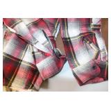 Fieldmaster XL Red Plaid Long Sleeve Button Shirt