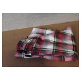 Fieldmaster XL Red Plaid Long Sleeve Button Shirt