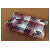 Fieldmaster 2XL Plaid Long Sleeve Button-Up Shirt