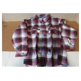 Fieldmaster 2XL Plaid Long Sleeve Button-Up Shirt