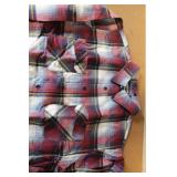 Fieldmaster 2XL Plaid Long Sleeve Button-Up Shirt