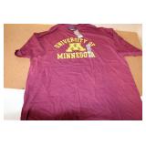 Set of 2 University of Minnesota XXL Shirts MV Sport and Hanes