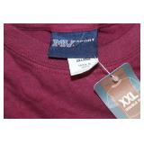 Set of 2 University of Minnesota XXL Shirts MV Sport and Hanes