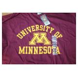 Set of 2 University of Minnesota XXL Shirts MV Sport and Hanes