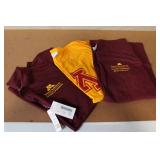 Set of 3 University of Minnesota Gopher T-Shirts and Polo, Size Large