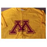 Set of 3 University of Minnesota Gopher T-Shirts and Polo, Size Large