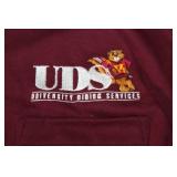 University Dining Services UDS Maroon Polo Shirt Size M